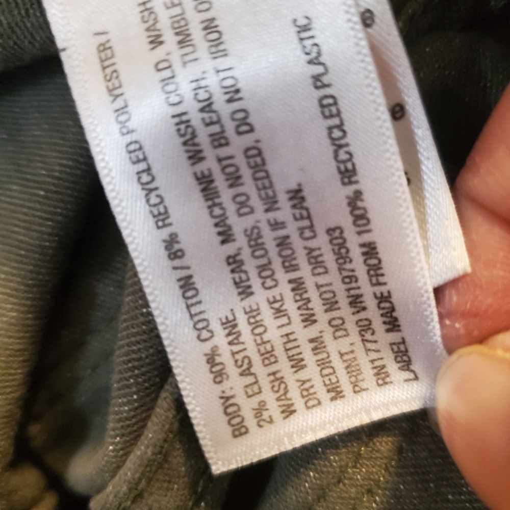 Universal Thread olive green mid rise jegging - Picture 14 of 15